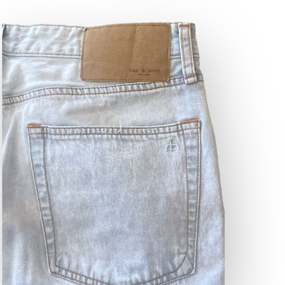 RAG & BONE RISA MID RISE BOYFRIEND JEANS Button Fly Mid-Rise Raw Cuff He… - Picture 12 of 16